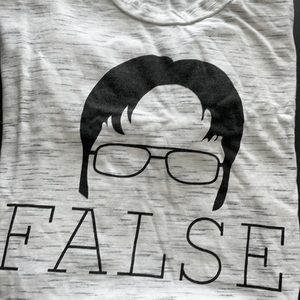 The Office Dwight T-shirt stretchy material M